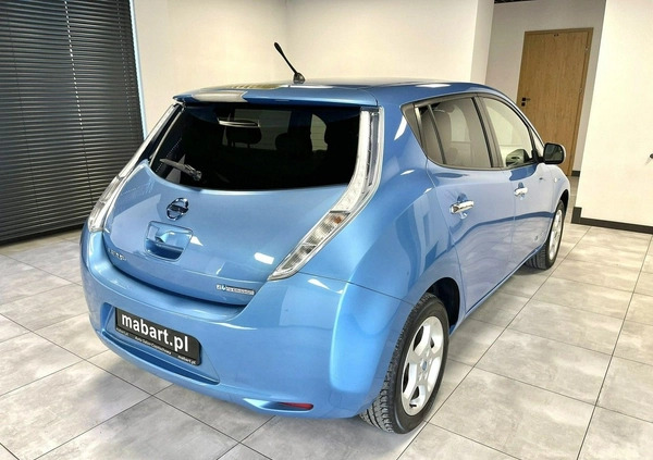 Nissan Leaf cena 30900 przebieg: 118000, rok produkcji 2013 z Jeziorany małe 407